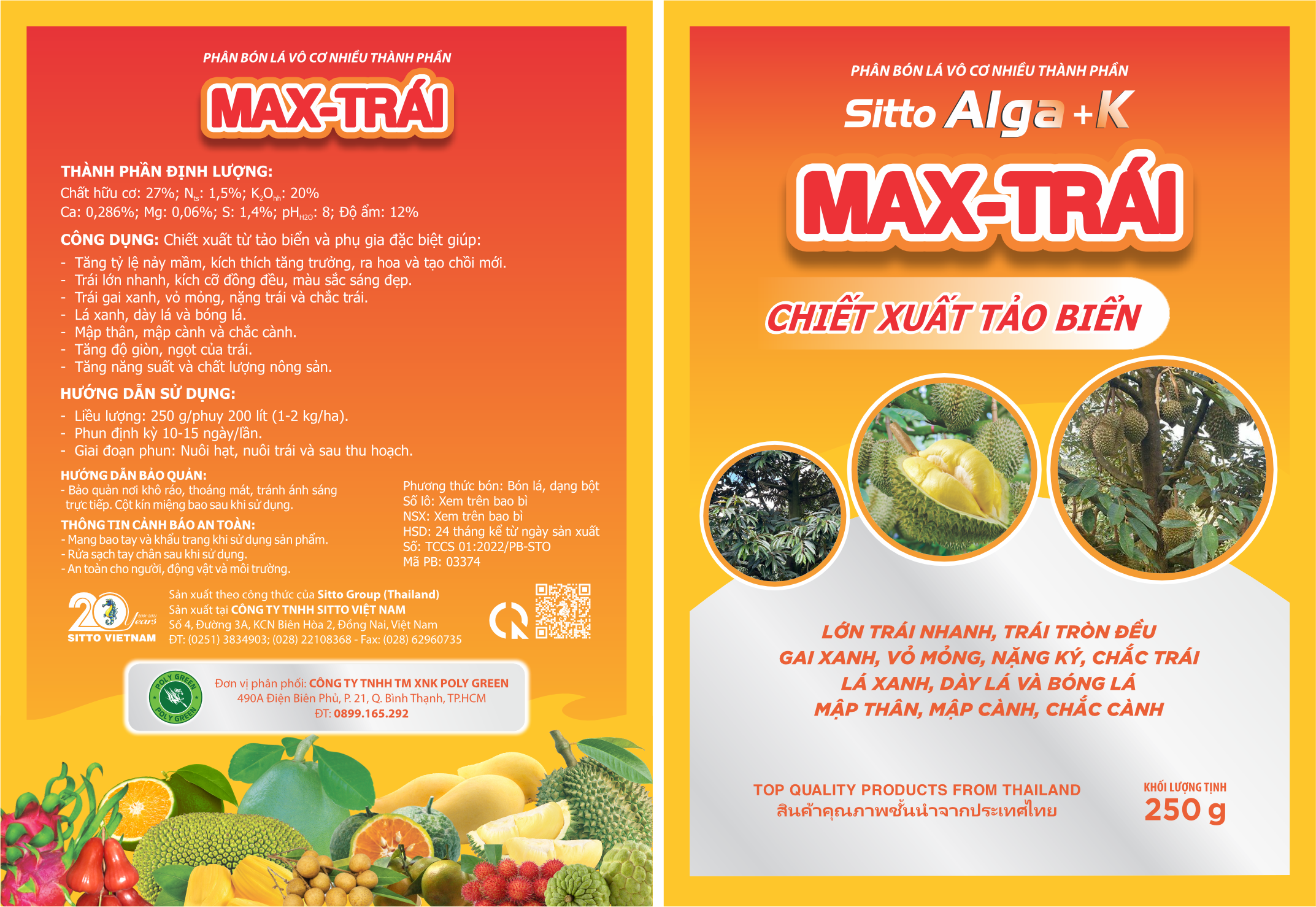Sitto Alga K - MAX-TRÁI