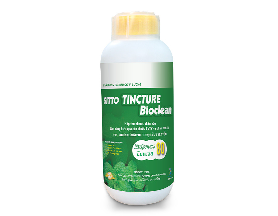 SITTO TINCTURE BIOCLEAN - IMPRESS 80 (chai 500ml)