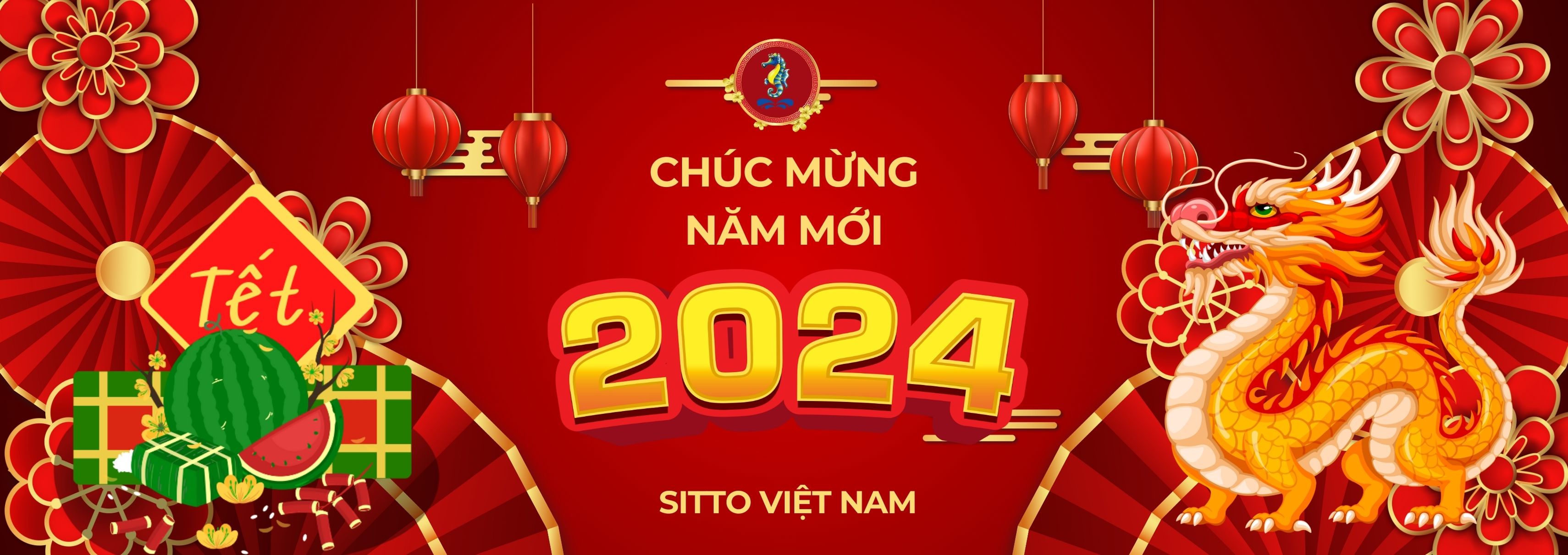 Chúc mừng năm mới - Giáp Thìn - 2024