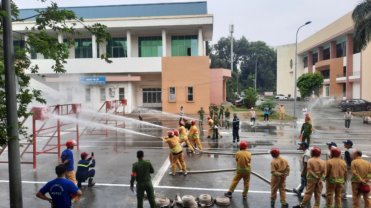 Sitto Việt Nam tham gia hội thao Nghiệp vụ chữa cháy 5