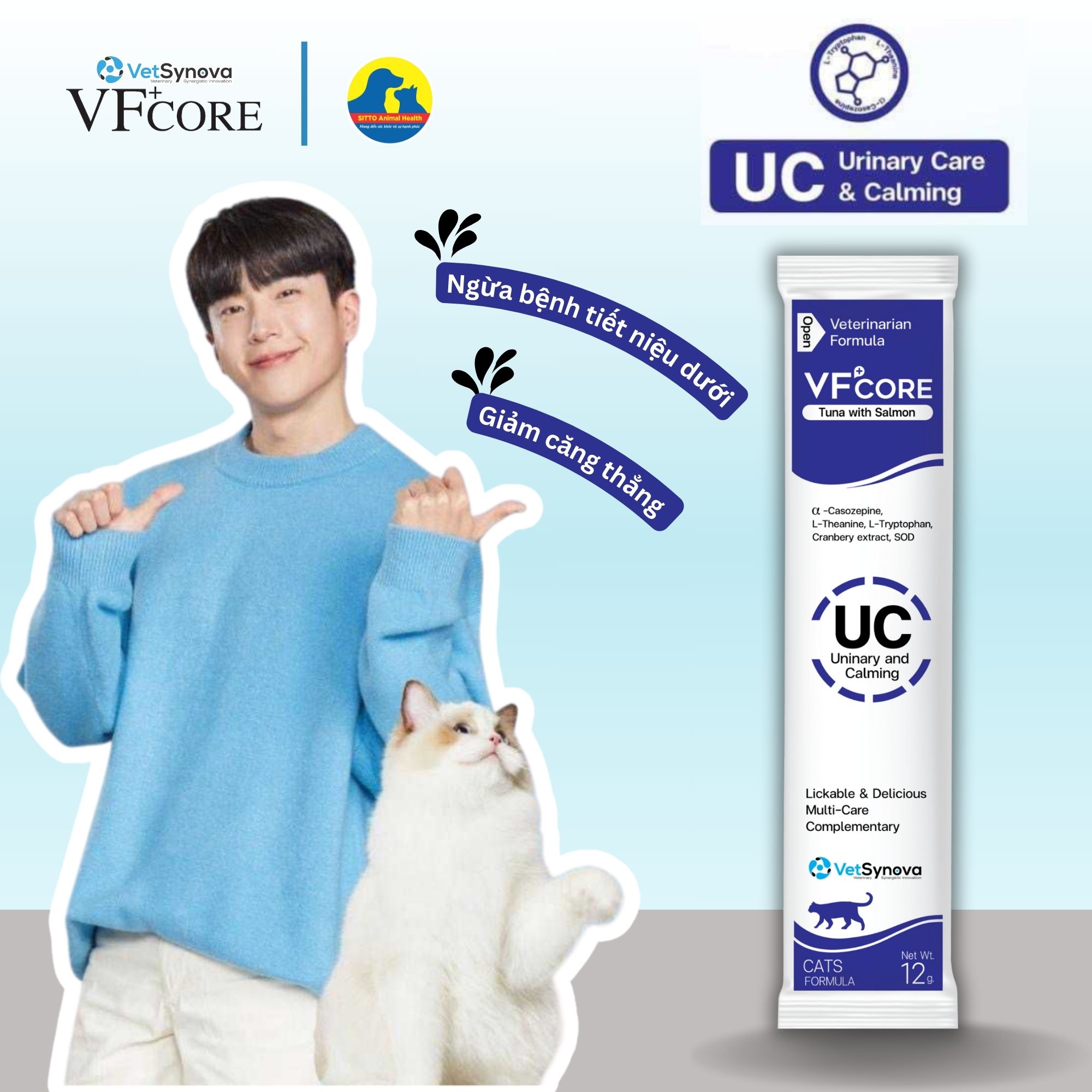 Thực phẩm chức năng dạng súp thưởng VF+CORE UC