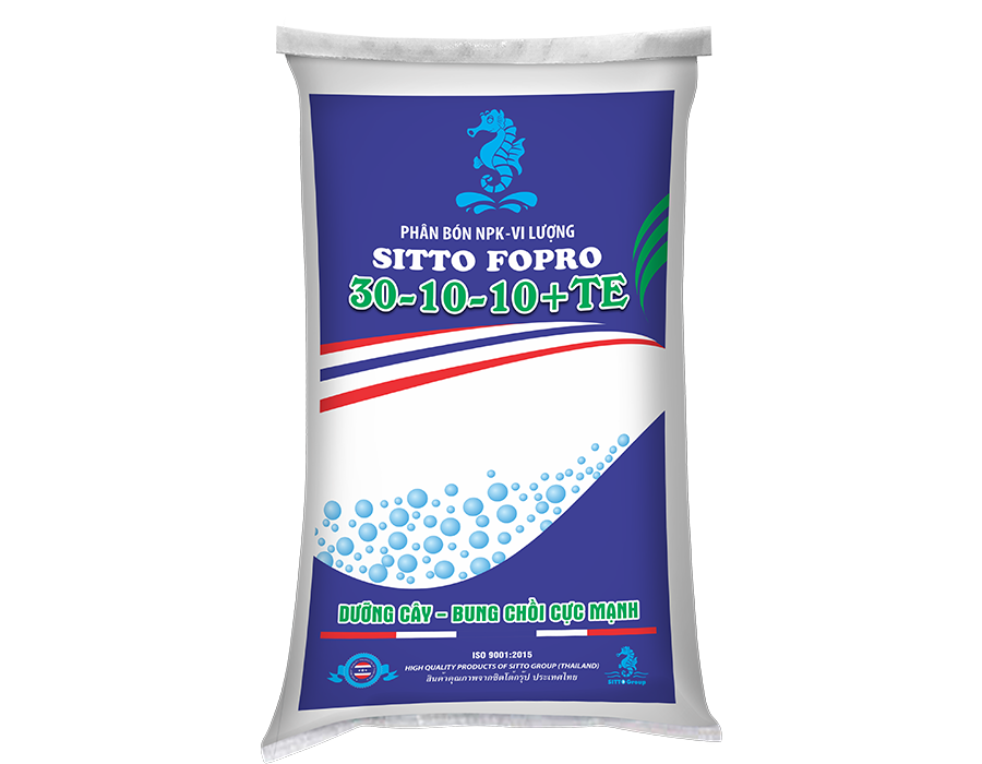 SITTO FOPRO 30-10-10+TE (Bao 50kg)