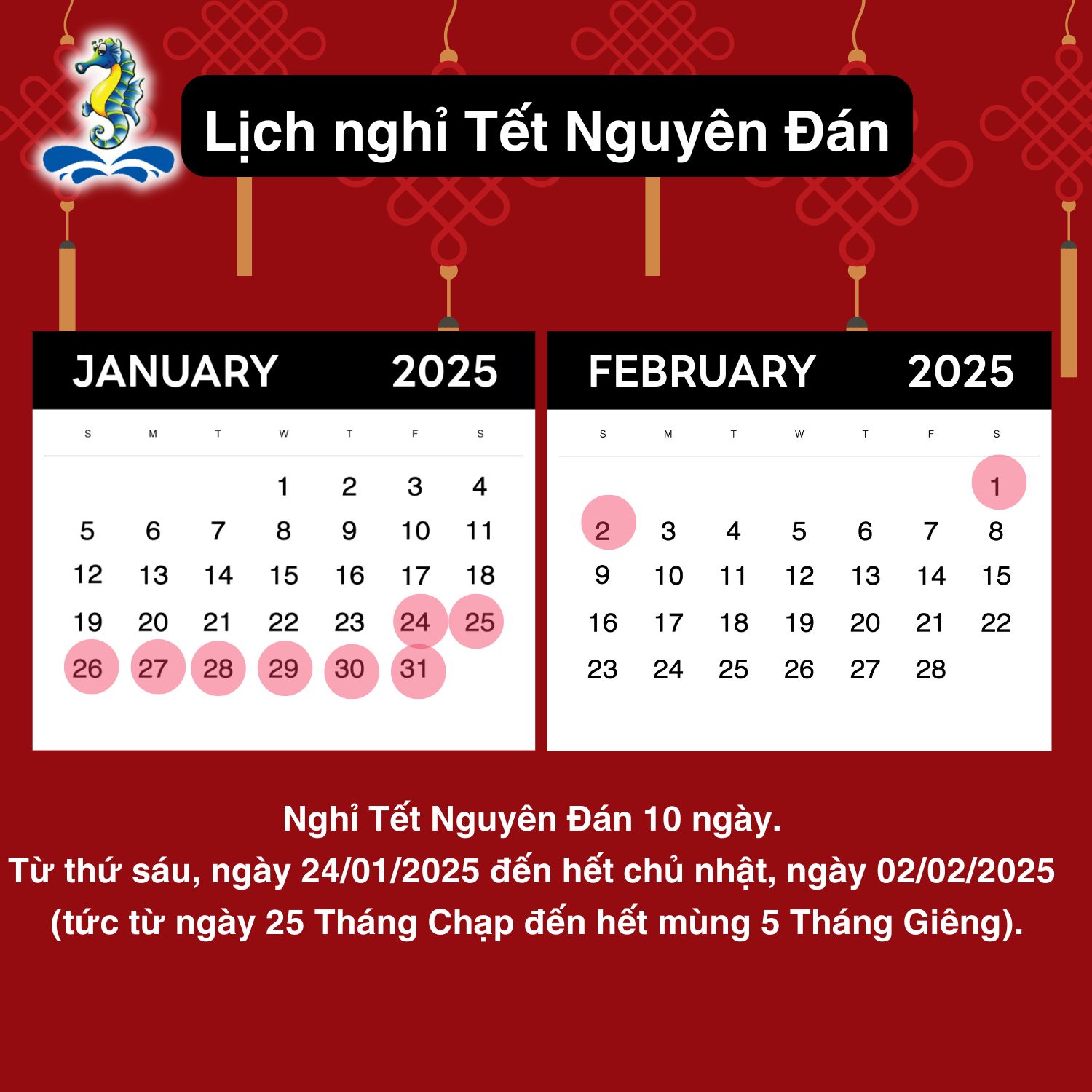  Tết Nguyên Đán 2025